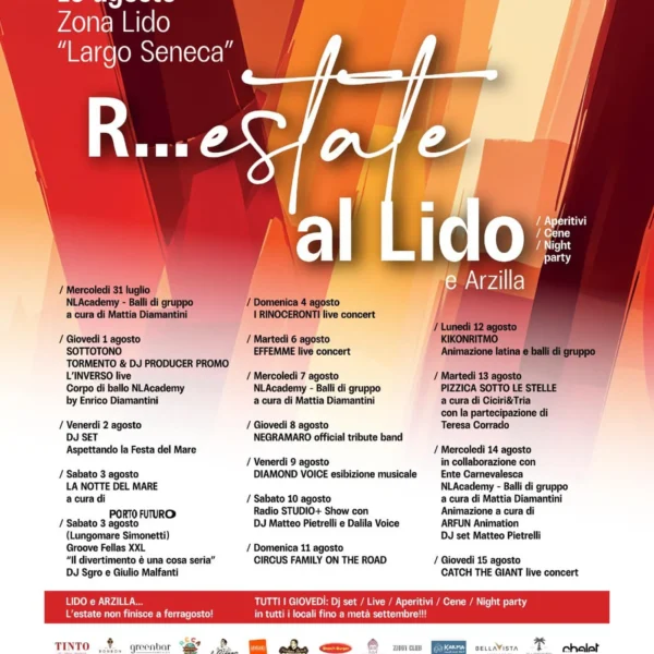 Restate al lido fano 2024